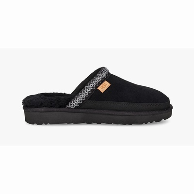 Chinelos UGG Tasman Slip-On Homem Pretas | PT-CFGZA